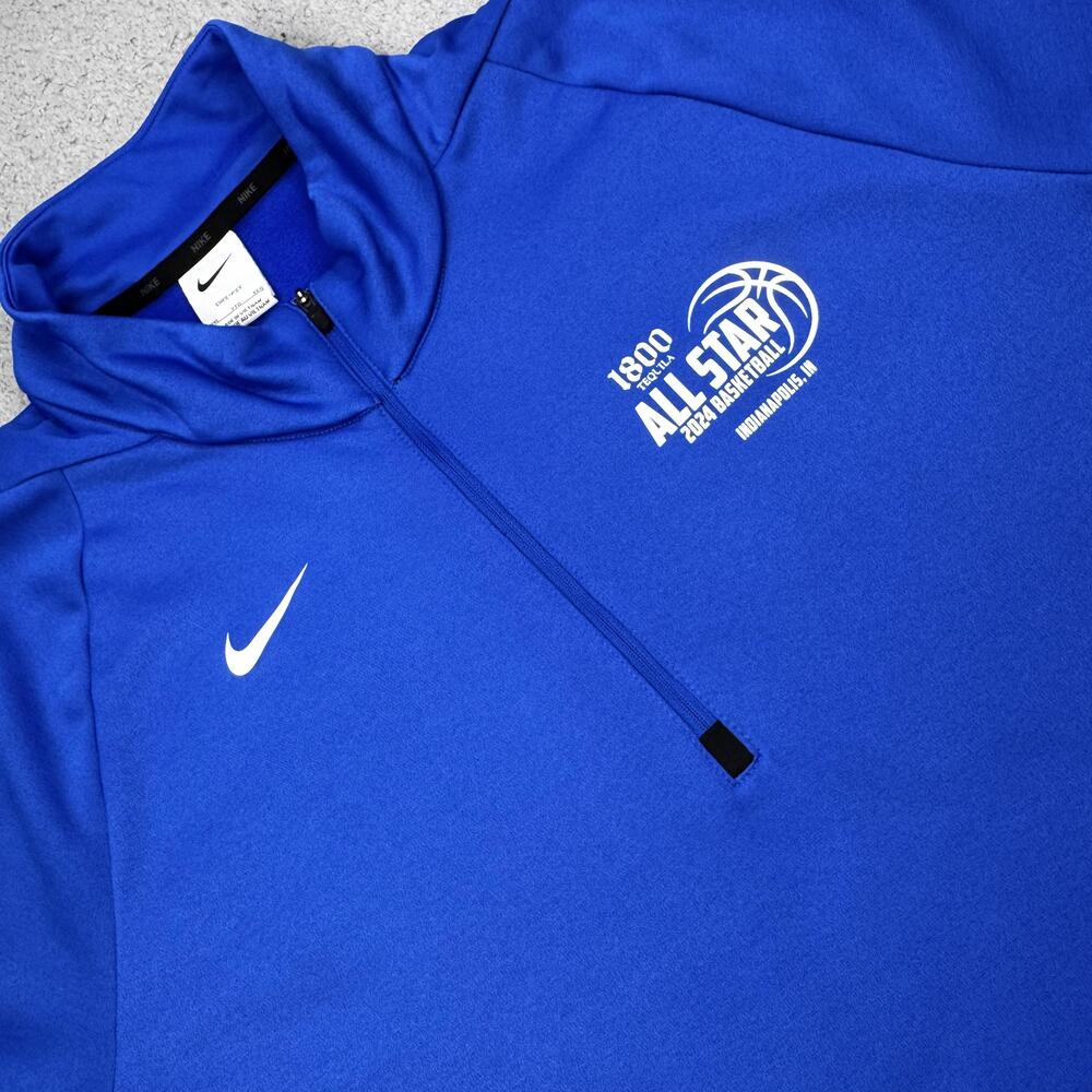 Nike Dri-FIT Pullover Mens 2XL 1/4 Zip All Star 2024 1800 Tequila CN9429-493